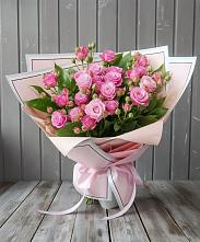 Букет Розовый кустик в Красочном