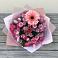Букет цветов из: Розы, Герберы и Хризантемы в Красочном