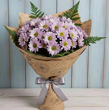 Букет цветов из:  Хризантемы в Красочном
