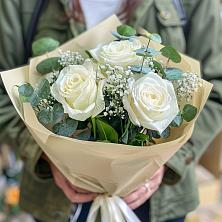 Букет Нежные грёзы в Красочном Букет цветов из: Розы в Красочном