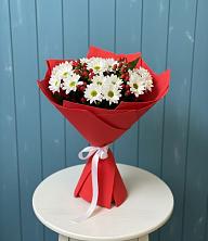 Букет цветов из:  Хризантемы в Красочном