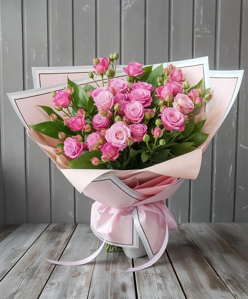 Букет Розовый кустик в Красочном