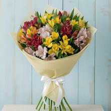 Букет цветов из:  Альстромерии в Красочном