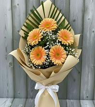 Букет цветов из:  Герберы #REPLACE_PRED# Красочном